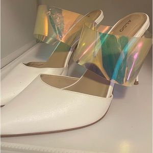 White Aldo shoe
